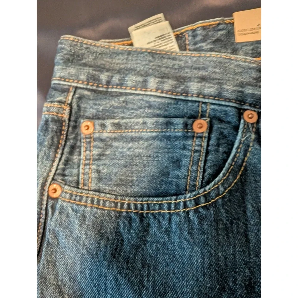 Levis Mens 501 Original Jeans Straight Leg Regular Fit Blue Denim 40x30 NWT